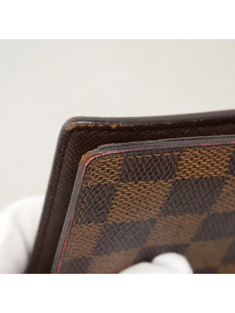 Louis Vuitton Wallet Damier Portefeuille Brazza Ebene